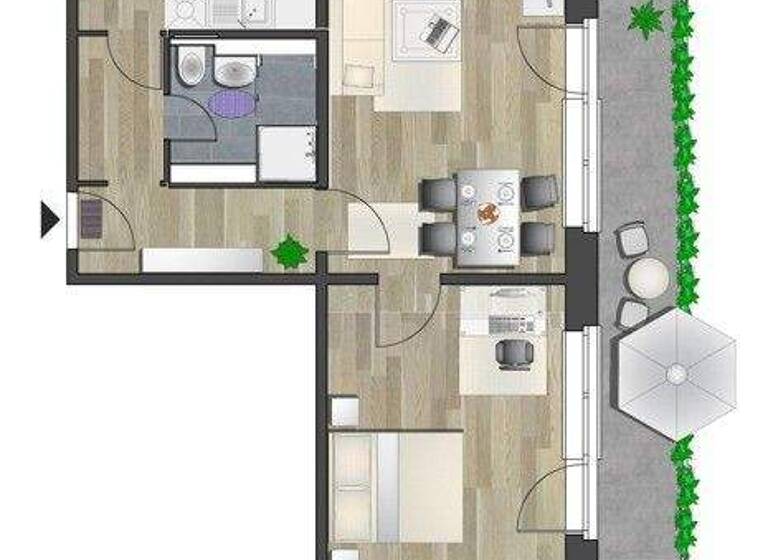 Wohnung zur Miete 379 € 2 Zimmer 58,8 m² 6. Geschoss frei ab 01.06.2026 Stollberger Str. 51 Kapellenberg Chemnitz 09119