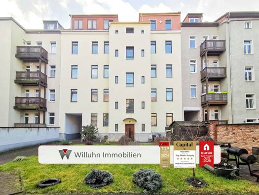 Wohnung zur Miete 565 € 4 Zimmer 80,3 m² 2. Geschoss Leutzsch Leipzig 04179