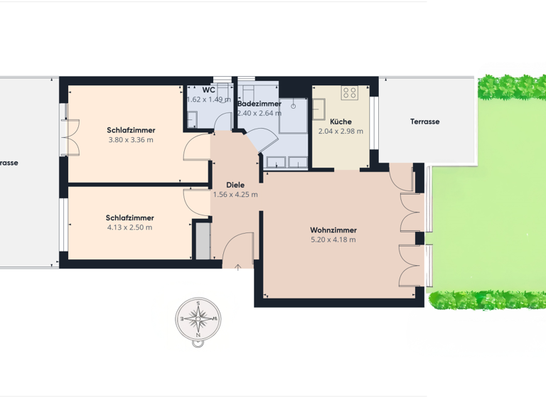 Wohnung zum Kauf 630.000 € 3 Zimmer 74,7 m²<br/>Wohnfläche ab sofort<br/>Verfügbarkeit Milbertshofen-Am Hart München 80937