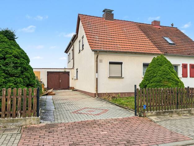 Doppelhaushälfte zum Kauf 199.893 € 6 Zimmer 180 m² 871 m² Grundstück Mücheln Mücheln (Geiseltal) 06249