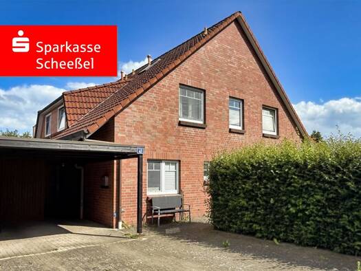 Doppelhaushälfte zum Kauf 279.000 € 4 Zimmer 119 m² 769 m² Grundstück Scheeßel 27383