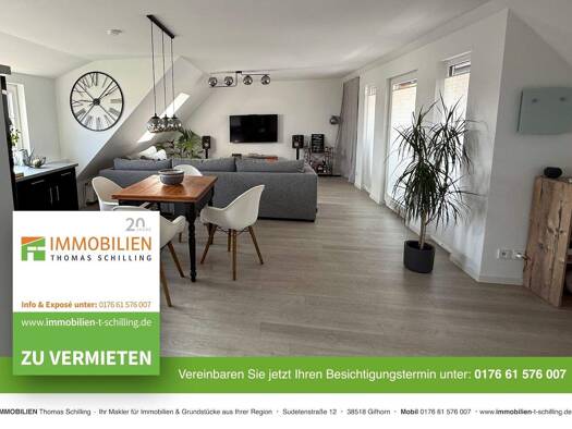 Wohnung zur Miete 1.045 € 3 Zimmer 95 m² 3. Geschoss Braunschweig 38114
