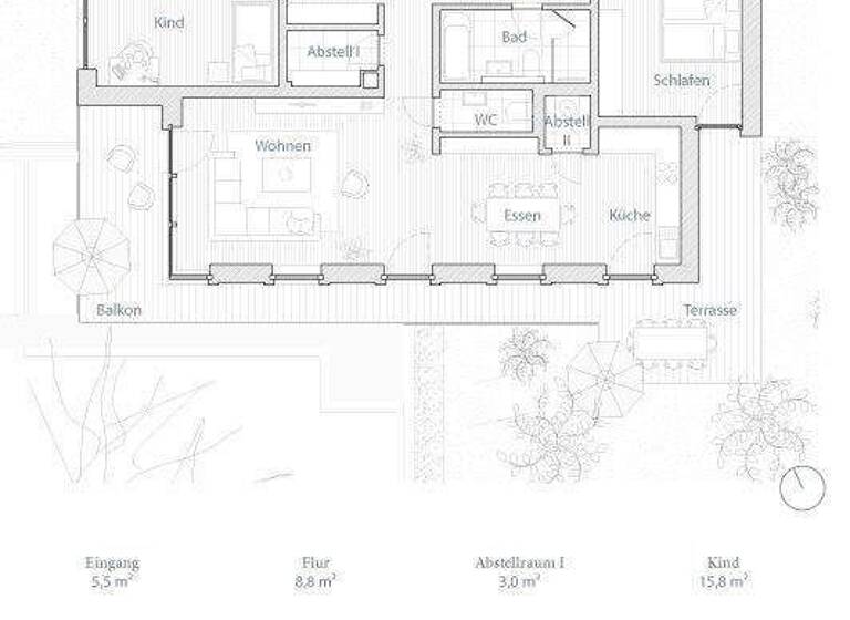 Einfamilienhaus zur Miete 2.490 € 3 Zimmer 107,5 m² 50 m² Grundstück frei ab sofort Bautzner Landstraße 3 a Bühlau/Weißer Hirsch Dresden 01324