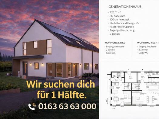 Doppelhaushälfte zum Kauf provisionsfrei 489.000 € 3 Zimmer 101 m² 1.300 m² Grundstück Kerpen 50171