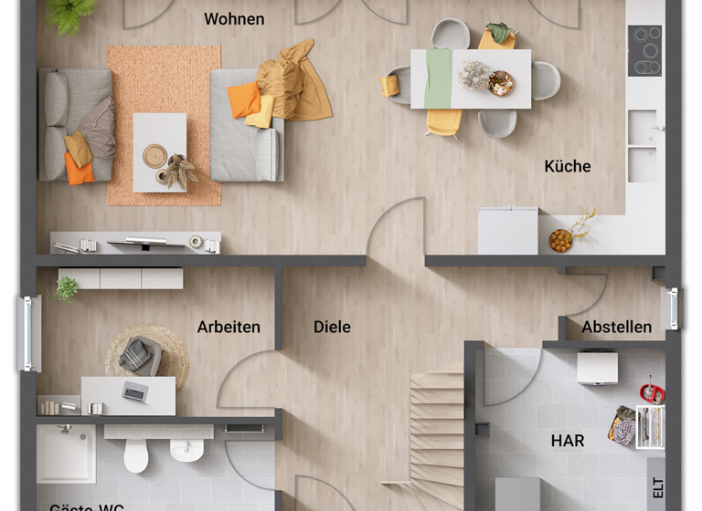 Haus zum Kauf provisionsfrei 311.800 € 113 m² 551 m² Grundstück Kleingeschwenda Saalfeld/Saale 07318