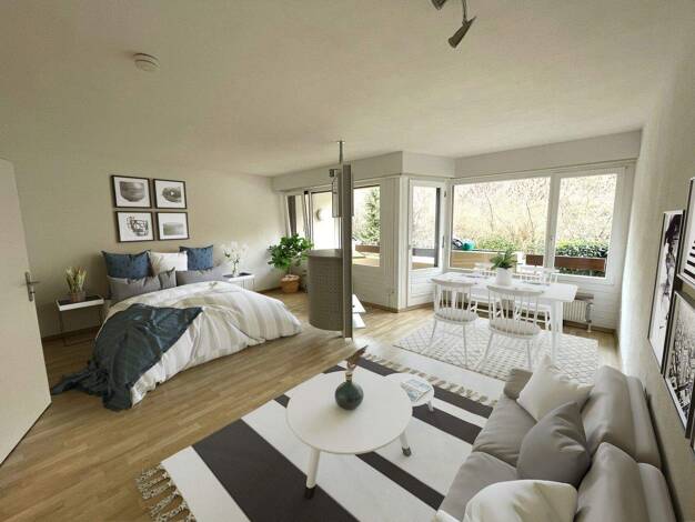 Wohnung zur Miete 600 € 1 Zimmer 39 m² 2. Geschoss frei ab sofort Bad Bellingen 79415