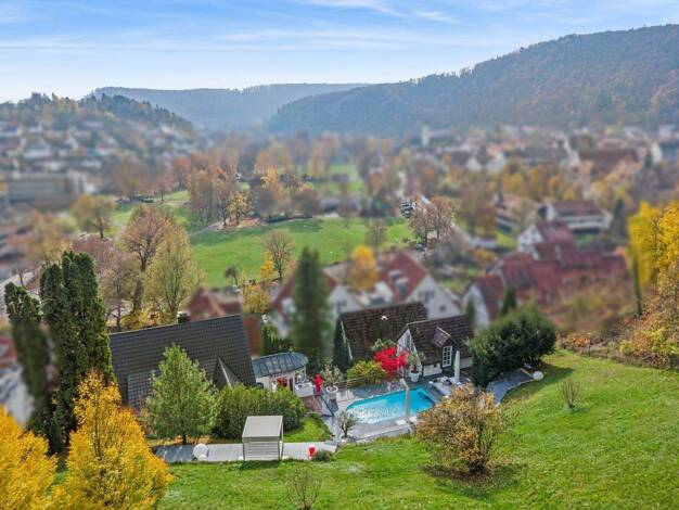 Einfamilienhaus zum Kauf 1.890.000 € 8 Zimmer 261 m² 4.878 m² Grundstück Blaubeuren 89143