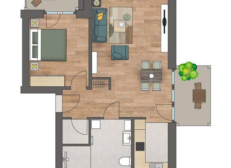 Wohnung zum Kauf - Erstbezug provisionsfrei 295.000 € 2 Zimmer 75 m² EG frei ab sofort An der Surheide 1 B Fischerhude Ottersberg 28870