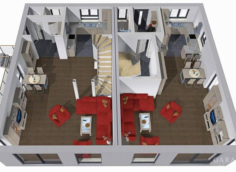 Doppelhaushälfte zum Kauf - Erstbezug provisionsfrei 843.042 € 5,5 Zimmer 150 m² 218 m² Grundstück Bonlanden Filderstadt 70794