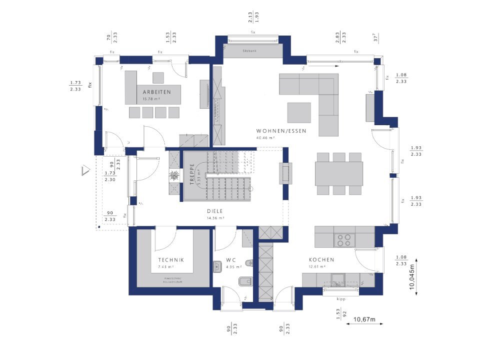 Haus zum Kauf 612.348 € 6 Zimmer 162 m²<br/>Wohnfläche 592 m²<br/>Grundstück Schlickelde Mettingen 49492