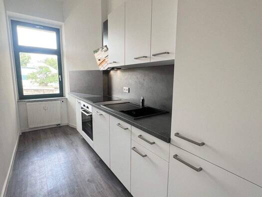 Wohnung zur Miete 1.099 € 3 Zimmer 78 m² 1. Geschoss Kohlgartenstraße 65 Neustadt-Neuschönefeld Leipzig 04315