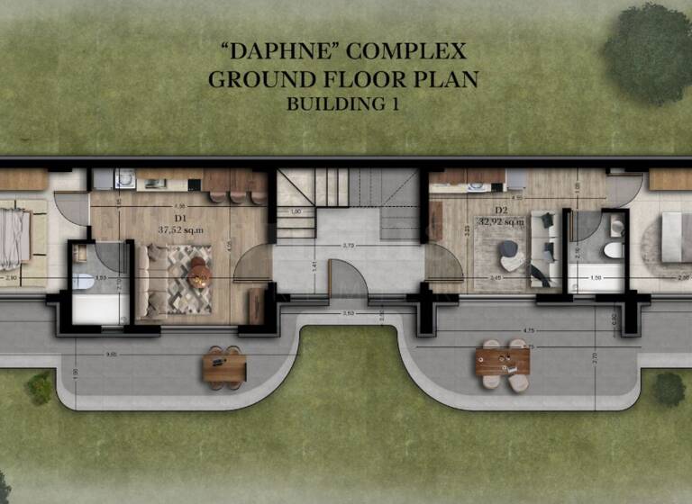 Wohnung zum Kauf 85.500 € 2 Zimmer 32,9 m² Skala Rachoni