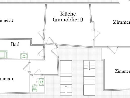 Wohnung zur Miete 700 € 4 Zimmer 89 m² Geschoss 1/2 frei ab sofort Pulsnitz 01896