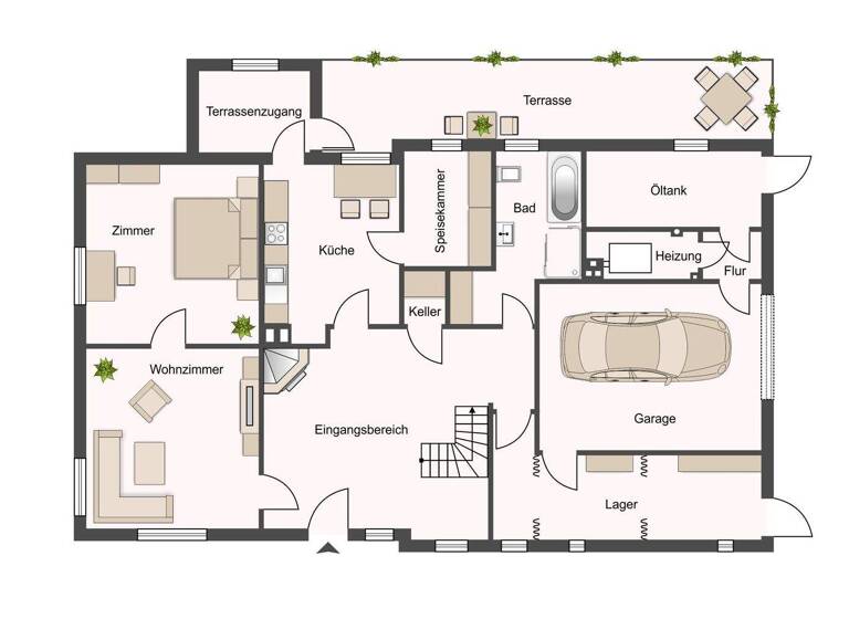 Einfamilienhaus zum Kauf provisionsfrei 197.950 € 7 Zimmer 175 m² 2.579 m² Grundstück Geversdorf/Cadenberge 21784