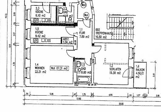 Wohnung zur Miete 340 € 2 Zimmer 67,3 m²<br/>Wohnfläche EG<br/>Geschoss Krölstraße 45 Innenstadt Görlitz 02826