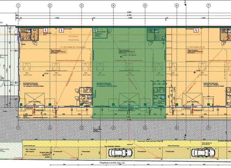 Produktionshalle zur Miete - Erstbezug 9,50 € 260 m² Lagerfläche Wien 1210