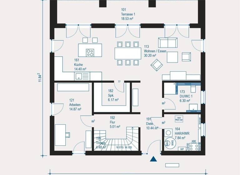 Einfamilienhaus zum Kauf 498.700 € 5 Zimmer 234 m² 494,3 m² Grundstück Möning Freystadt 92342
