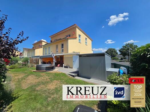 Doppelhaushälfte zum Kauf 685.500 € 4 Zimmer 147,5 m² 330 m² Grundstück Nauheim 64569