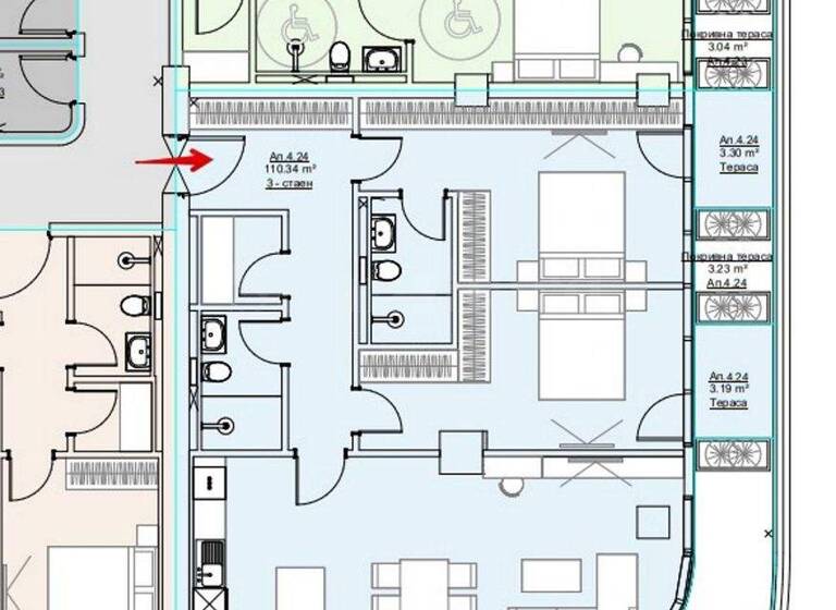 Studio zum Kauf 444.238 € 3 Zimmer 169,2 m² Sofia