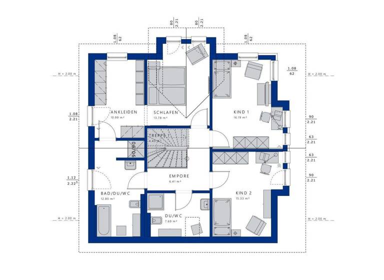 Einfamilienhaus zum Kauf 558.437 € 7 Zimmer 174 m² 450 m² Grundstück Dänikhorst Bad Zwischenahn 26160