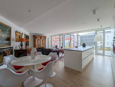 Penthouse zur Miete 1.896 € 3 Zimmer 151 m² 4. Geschoss frei ab 01.10.2025 Wilhelmstraße 5-7 Innenstadt Bielefeld 33602