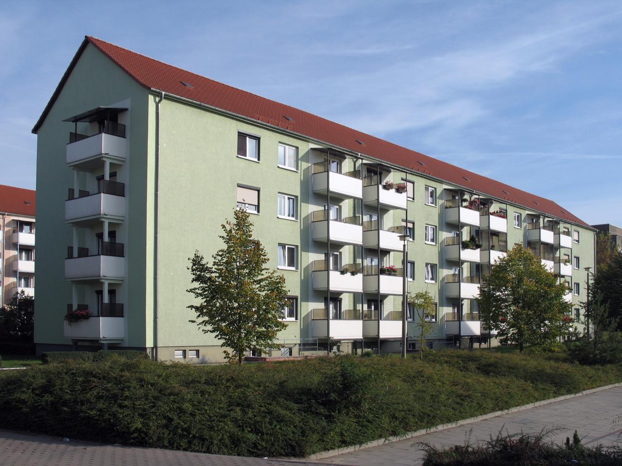 Wohnung zur Miete 364 € 3 Zimmer 60,7 m²<br/>Wohnfläche 2.<br/>Geschoss Kurt-Schlosser-Str. 5A Gröba Riesa 01591