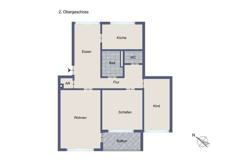 Wohnung zum Kauf 329.000 € 3 Zimmer 86,9 m²<br/>Wohnfläche 2.<br/>Geschoss ab sofort<br/>Verfügbarkeit Gerlingen 70839