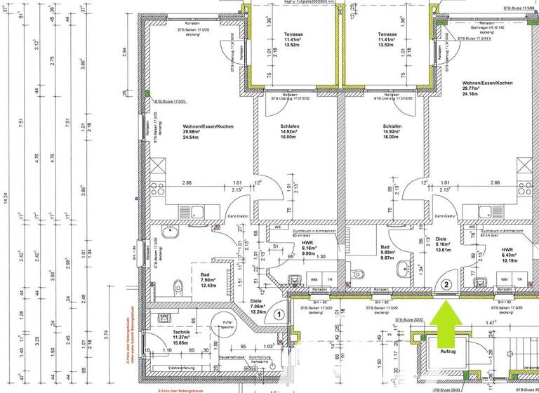Wohnung zur Miete 650 € 2 Zimmer 64,1 m² Augustfehn I Apen / Augustfehn 26689