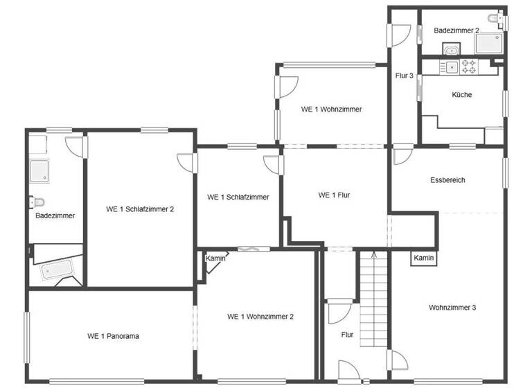 Mehrfamilienhaus zum Kauf 13 Zimmer 330,1 m² 2.279,1 m² Grundstück Devin Stralsund 18439