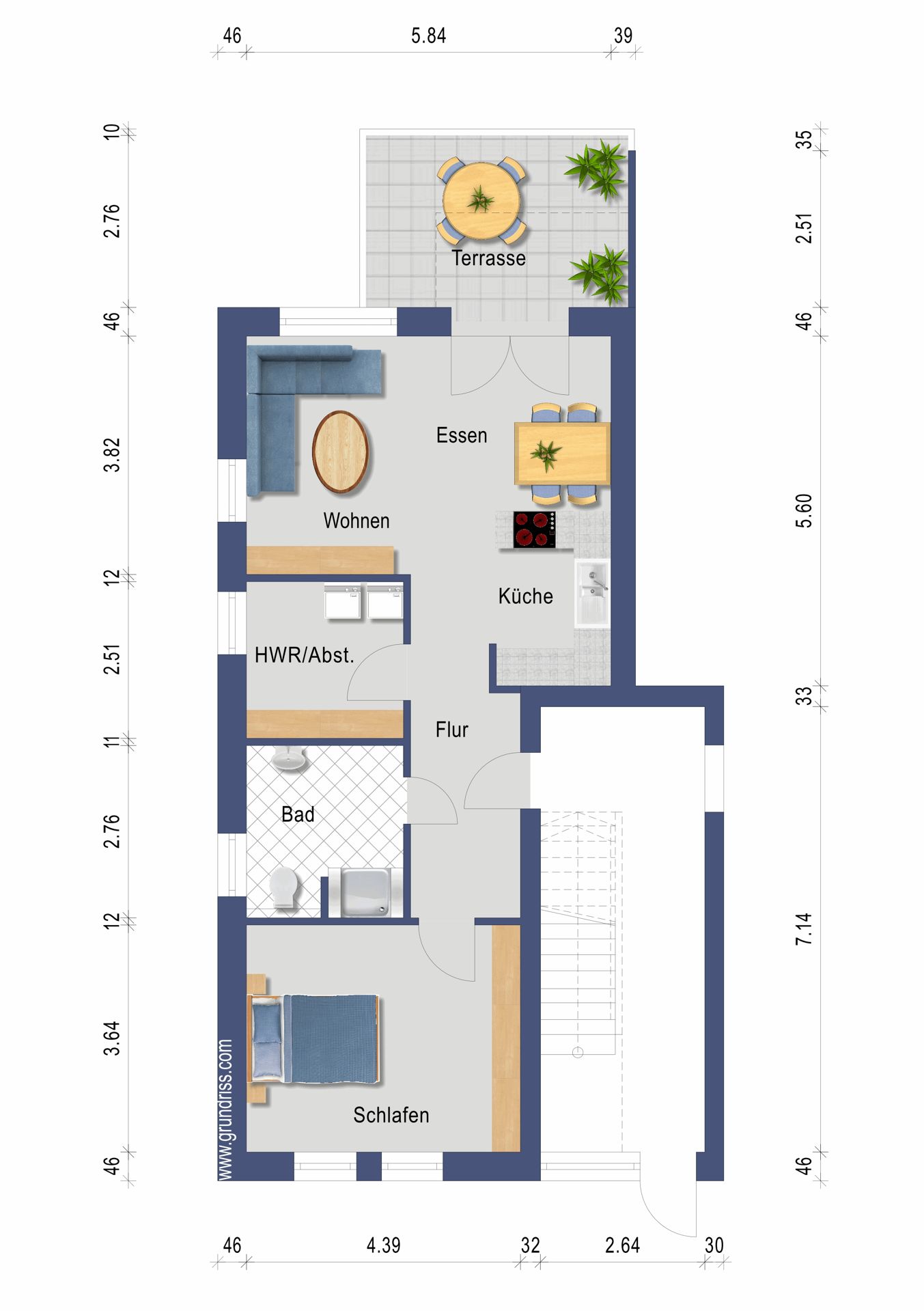 Wohnung zum Kauf provisionsfrei 212.000 € 2 Zimmer 65,4 m²<br/>Wohnfläche Weseke Borken 46325