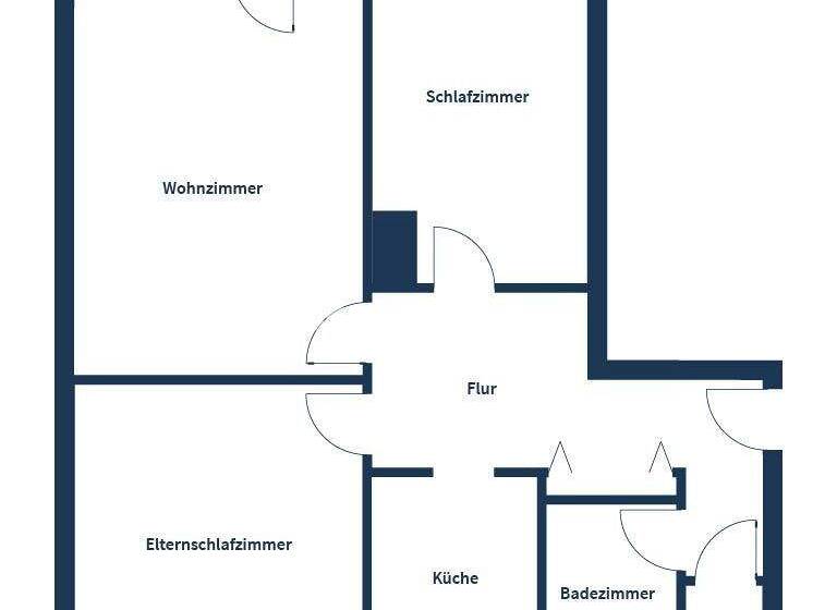Wohnung zum Kauf 254.000 € 3 Zimmer 78 m² 1. Geschoss Untertürkheim Stuttgart 70327