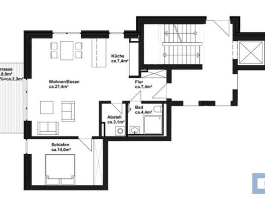 Wohnung zur Miete 1.120 € 2 Zimmer 66 m² frei ab sofort Altheikendorf Heikendorf 24226