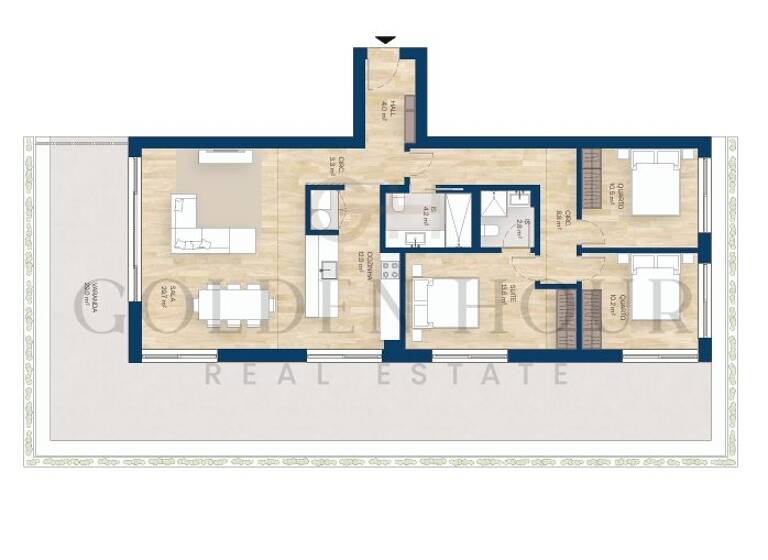 Wohnung zum Kauf 660.000 € 120 m² Canidelo 4400