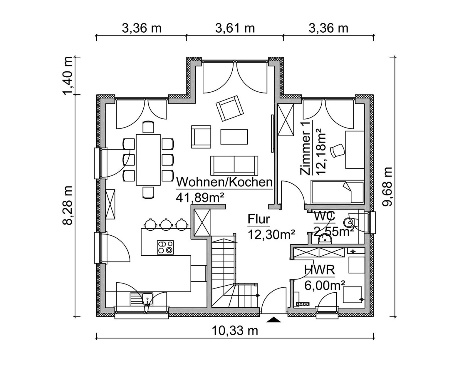 Einfamilienhaus zum Kauf provisionsfrei 285.000 € 5 Zimmer 144 m²<br/>Wohnfläche 700 m²<br/>Grundstück Neu-Vehlefanz Oberkrämer 16727