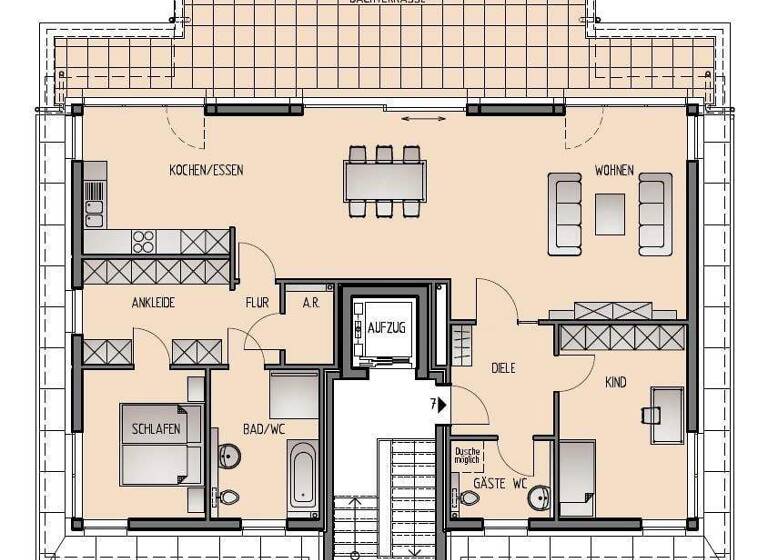 Penthouse zum Kauf - Erstbezug provisionsfrei 698.000 € 4 Zimmer 146 m² Gevelsberg 58285