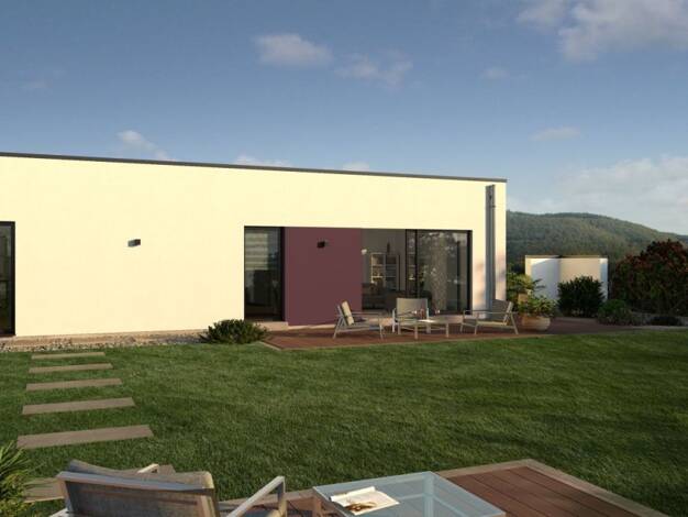 Bungalow zum Kauf provisionsfrei 288.449 € 4 Zimmer 107,2 m² 495 m² Grundstück Merxheim 55267