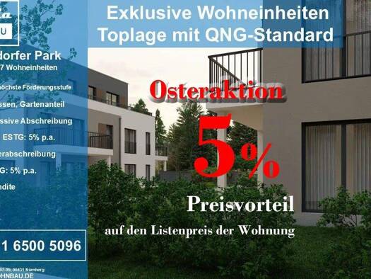 Penthouse zum Kauf - Erstbezug provisionsfrei 463.094 € 2 Zimmer 68,4 m² 2. Geschoss Reichelsdorfer Hauptstraße 97-99 Reichelsdorf Nürnberg 90453