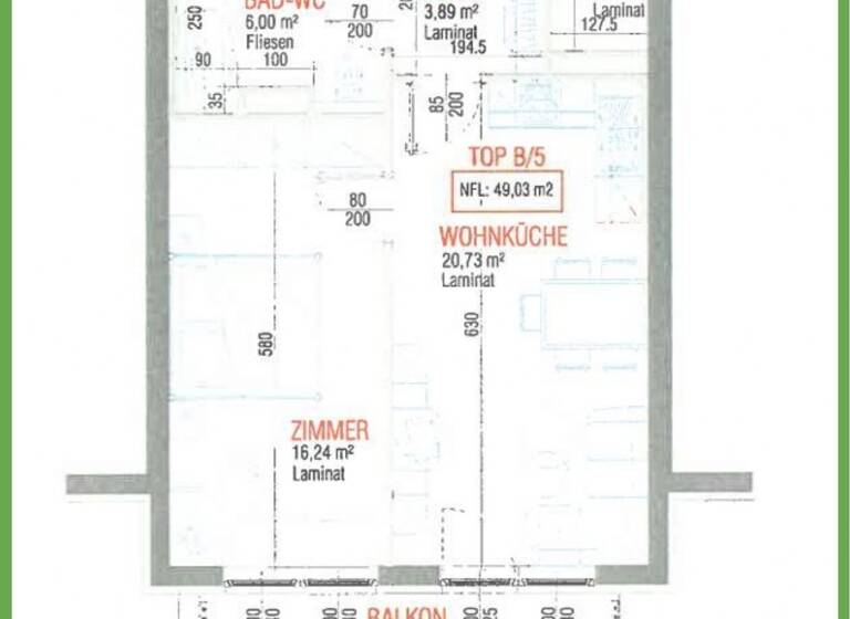 Wohnung zum Kauf 220.000 € 2 Zimmer 50 m² 1. Geschoss St. Martin Klagenfurt 9020