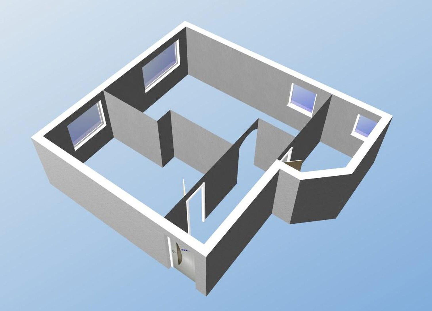 Wohnung zur Miete 620 € 2 Zimmer 49 m²<br/>Wohnfläche Schubertstraße 58 Dettingen an der Erms 72581