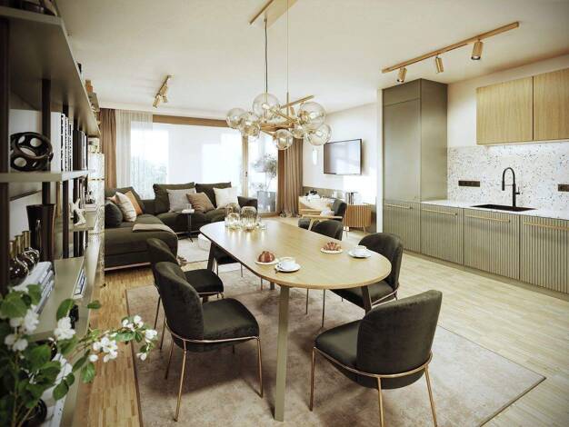 Wohnung zur Miete - Erstbezug 1.595 € 4 Zimmer 91,1 m² 6. Geschoss frei ab sofort Ringstraße 2 Innere Altstadt Dresden 01067