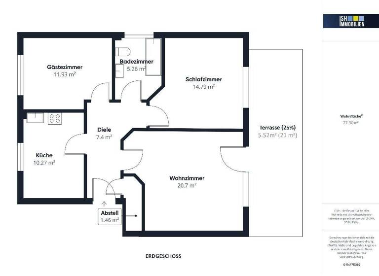 Wohnung zum Kauf 299.000 € 6 Zimmer 133,9 m² 1. Geschoss Bargstedt 21698