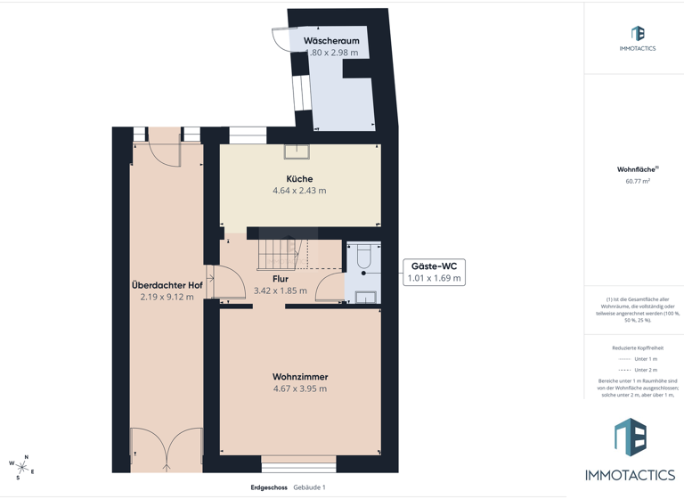 Reihenmittelhaus zum Kauf 295.000 € 5 Zimmer 106 m² 227 m² Grundstück Siefersheim 55599