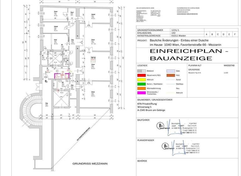Wohnung zur Miete 1.863 € 6 Zimmer 171 m² Wien 1040