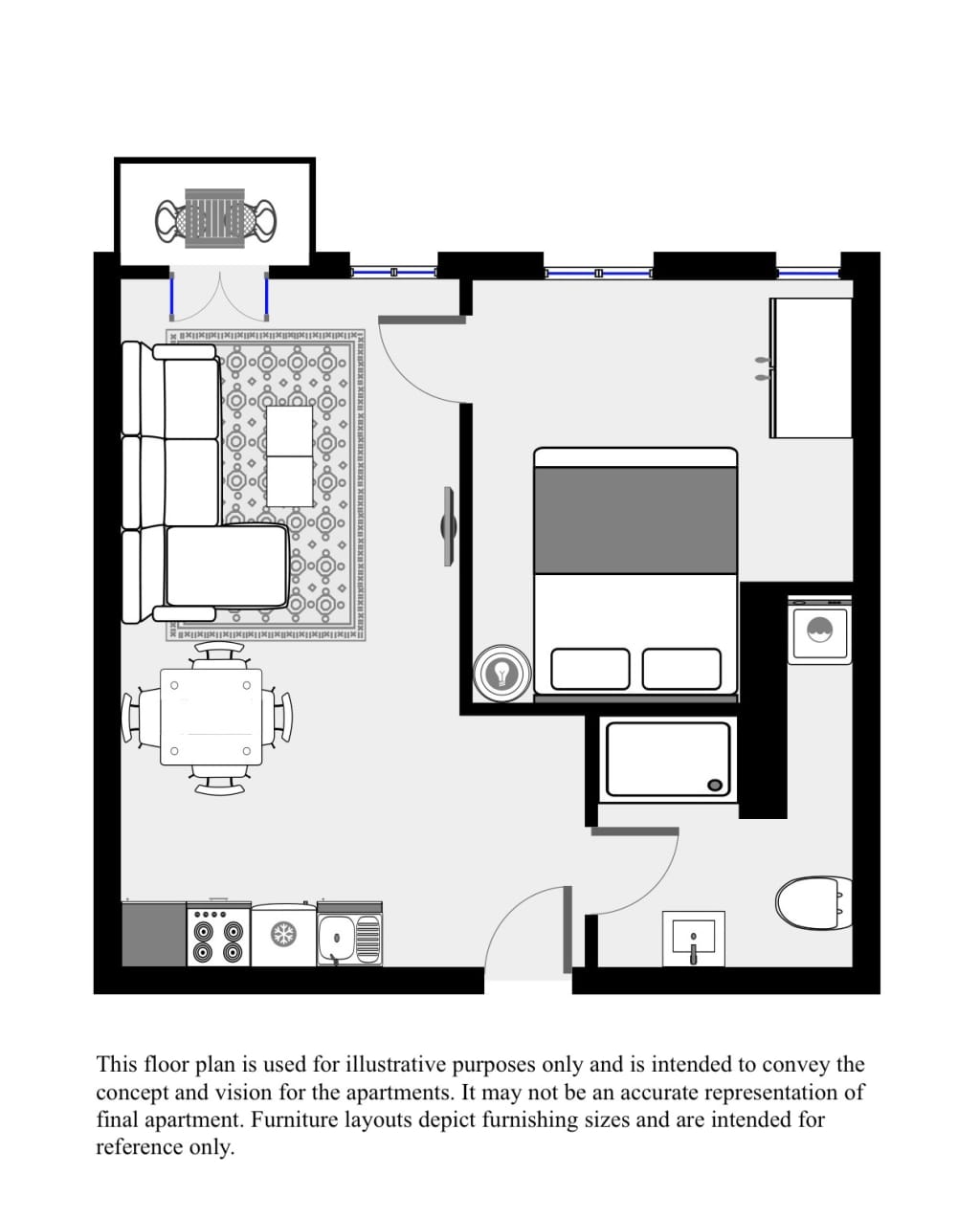 Wohnung zur Miete Wohnen auf Zeit 1.780 € 3 Zimmer 40 m²<br/>Wohnfläche ab sofort<br/>Verfügbarkeit Hobrechtstraße Neukölln Berlin 12047