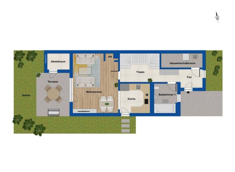 Doppelhaushälfte zum Kauf 365.000 € 4 Zimmer 106,5 m² 197 m² Grundstück Wolgast 17438