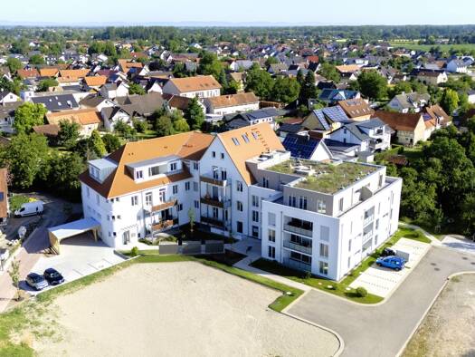 Terrassenwohnung zum Kauf - Erstbezug provisionsfrei 386.531 € 3 Zimmer 90,5 m² EG frei ab sofort Bleichstraße 14 Freistett Rheinau 77866