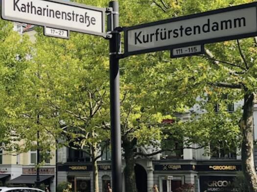 Wohnung zur Miete 1.600 € 2 Zimmer 56 m² Geschoss EG/4 frei ab sofort Halensee Charlottenburg-Wilmersdorf 10711