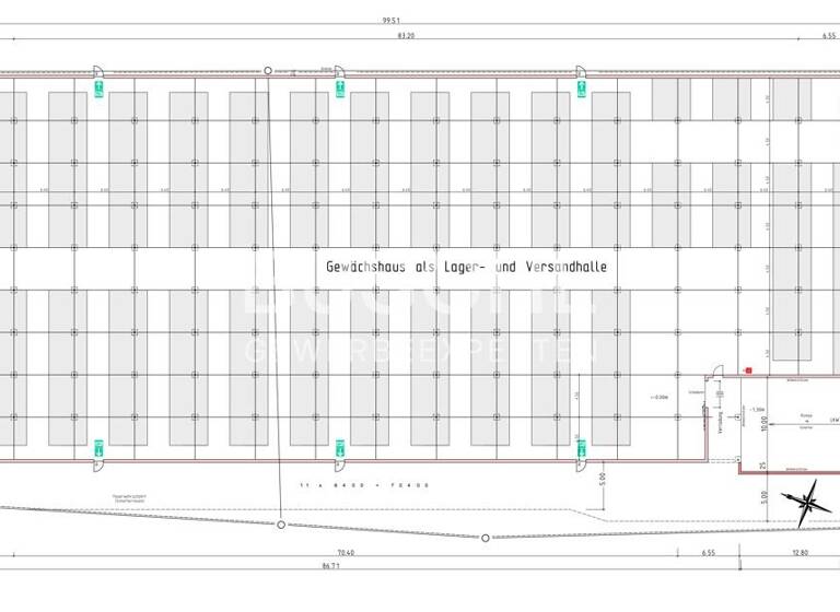 Lagerhalle zum Kauf 3.893,7 m² Lagerfläche Rahden 32369