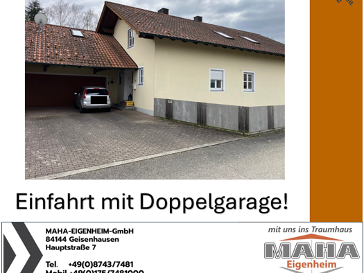 Einfamilienhaus zur Miete 1.650 € 8 Zimmer 215 m² 1.212 m² Grundstück frei ab 01.07.2026 Altfraunhofen 84169