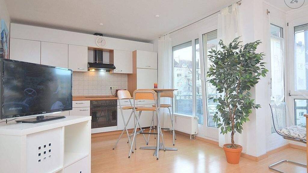 Wohnung zur Miete Wohnen auf Zeit 1.120 € 2 Zimmer 40 m² frei ab 01.01.2026 St Johannis Nürnberg 90419